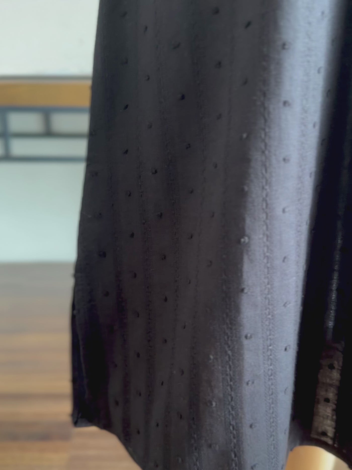 IXORA Baby's Dress with Bolero Set in Black Bloom