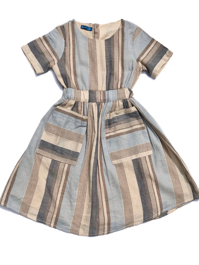 NIGHTINGALE Multi-stripes Maxi Dress