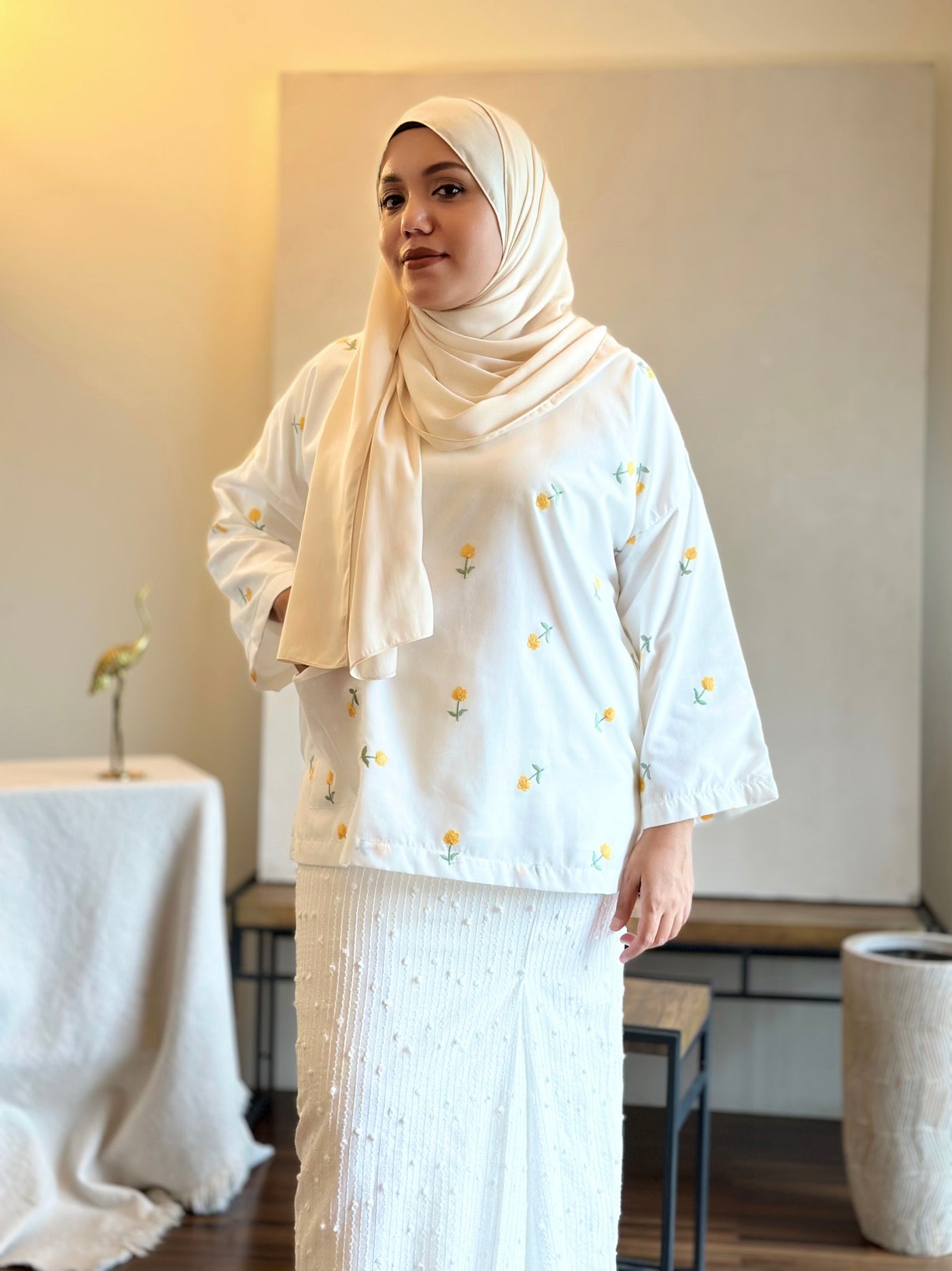 MULUS Kurung Kedah Set in Snow