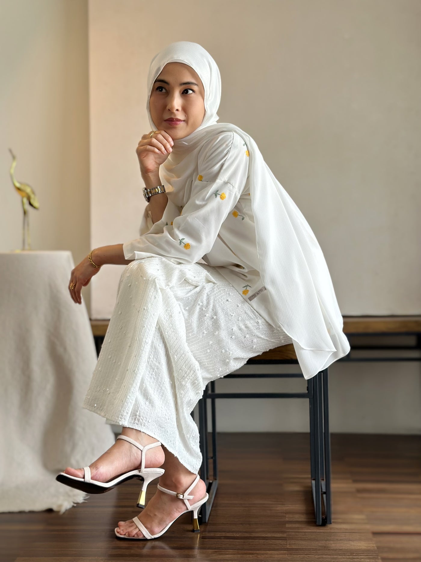 MULUS Kurung Kedah Set in Snow