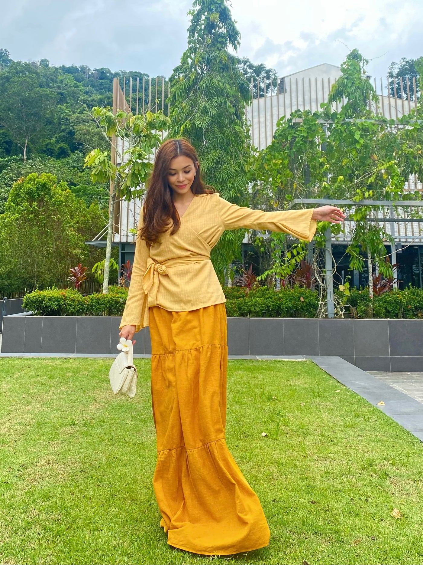 JULIET Tiered Maxi Skirt