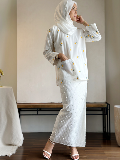 MULUS Kurung Kedah Set in Snow